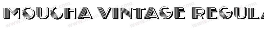 Moucha Vintage Regular字体转换